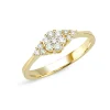 Nuran - Lilja ring i 14 karat guld med 0,30 ct diamanter - a3040030rg