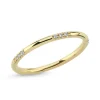 Nuran - Noelle 14 karat guld ring med 0,075ct diamanter - a30620075rg