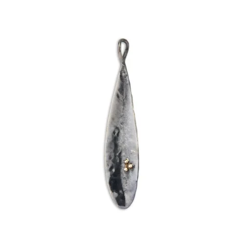 Olive Leaf vedhæng med kæde-5090244