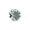 Pandora - Adskillig firkløver charm med grønne sten - 792752c01