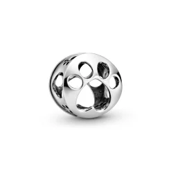 Pandora - Åbent poteaftryk sølv charm - 798869c00