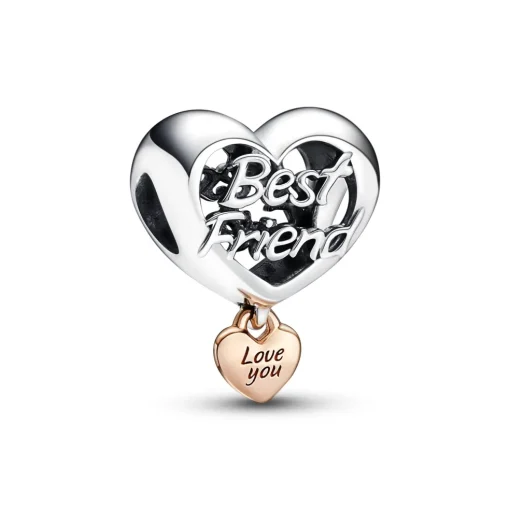 Pandora - Best Friends charm i sølv - 782243c00