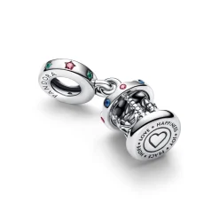 Pandora - Bevægelig karussel charm i sølv - 793586c01