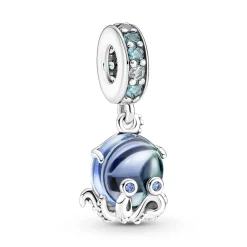 Pandora - Blæksprutte muranoglas charm - 791694C01