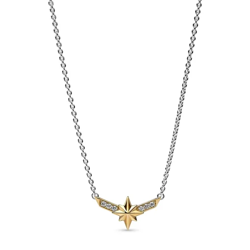 Pandora - Captain Marvel Octogram stjerne halskæde - 362745c01