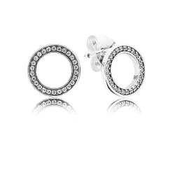 Pandora - Cirkel ørepynt - 290585cz