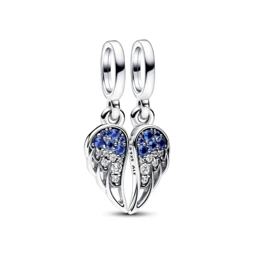 Pandora - Delbare engle charms med zirkonia - 792821c01