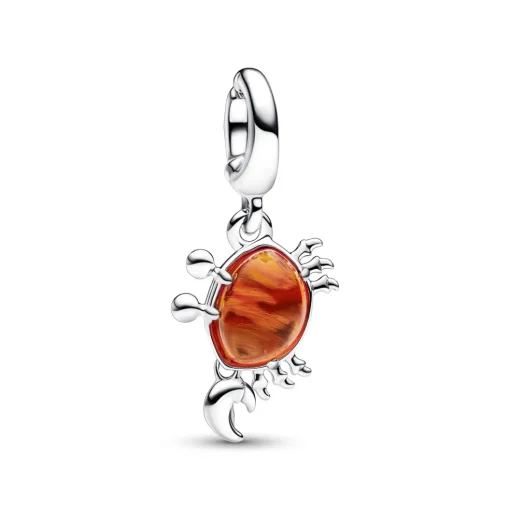 Pandora - Disney Den lille havfrue Sebastiankrabbe charm - 792694c01