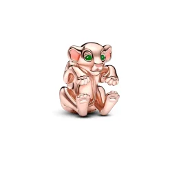 Pandora - Disney Løvernes konge Charm Nala i rosaforgyldt - 783250c01