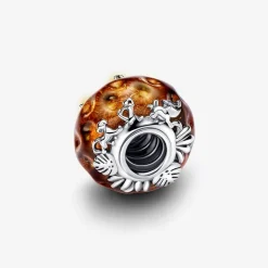 Pandora - Disney Løvernes Konge brunt glas charm med sølv - 793252c00