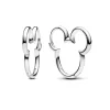 Pandora - Disney, Mickey Mouse Silhuet Creoler - 293528c00