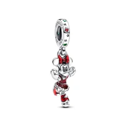 Pandora - Disney, Minnie Mouse skøjteløber charm - 793530c01