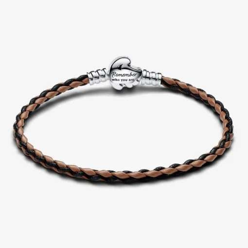 Pandora - Disney The Lion King armbånd i sølv og læder - 593361c01
