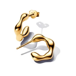 Pandora - Essence forgyldte hoops med stik - 263269c00
