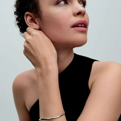 Pandora - Essence Organisk formet sølv armring - 593317c00