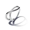 Pandora - Essence sølv ring med snoning - 193318c00