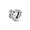 Pandora - Familie hjerte og stjerne charm - 792829c00