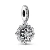 Pandora - Funklende Snefnug charm i sølv - 792355c01