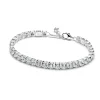 Pandora - Funklende tennisarmbånd i sølv - 593539c01