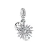 Pandora - Fyrværkeri charm med stjerner - 793512c01