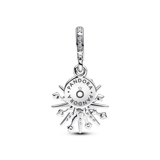Pandora - Fyrværkeri charm med stjerner - 793512c01