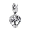 Pandora - Hjerte formet slægtstræ charm - 799149c00
