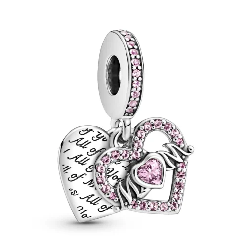 Pandora - Hjerte og mor charm - 799402c01