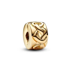 Pandora - Hjerteknude klemmeled i forgyldt til Moments armbånd - 768035c00