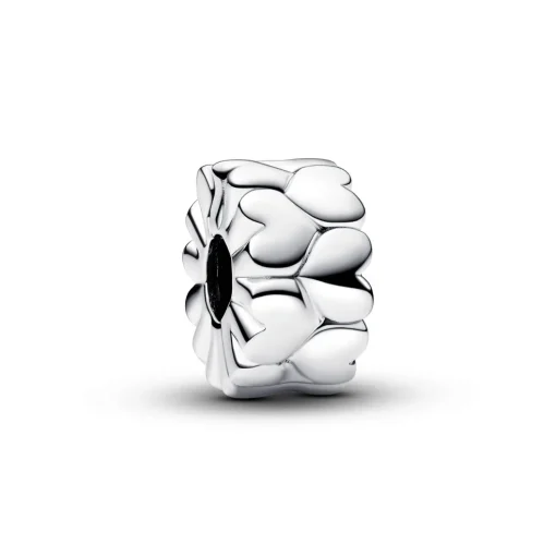 Pandora - Hjertemønstret klemmeled - 792828c00