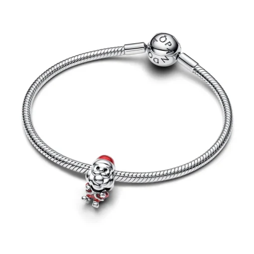 Pandora - Julemand charm i sølv - 793593c01