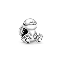 Pandora - Kanin charm i sølv - 798763c00