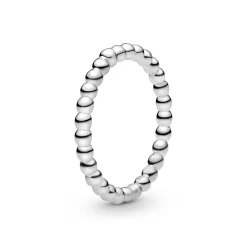 Pandora - Klassisk sølv kugle ring - 190615