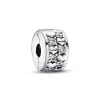 Pandora - Klemme led med sten og hjerter - 792235c01
