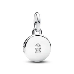 Pandora - Kærlighedslås charm der kan åbnes og graveres - 793066c01