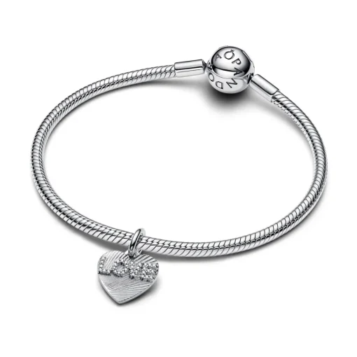Pandora - Love hjertecharm til indgravering - 793604c01