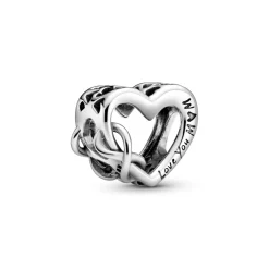 Pandora - Love You Mom charm i sølv - 798825c00*