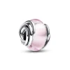 Pandora - Lyserødt murano glas charm - 793241c00