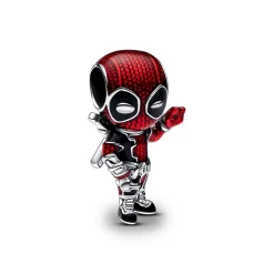 Pandora - Marvel Deadpool i sølv med rød emalje - 793360c01
