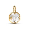 Pandora - ME Perlemor charm i forgyldt - 763366c01