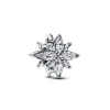 Pandora - Nordstjerne charm i sølv med sten - 793591c01