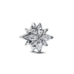 Pandora - Nordstjerne charm i sølv med sten - 793591c01