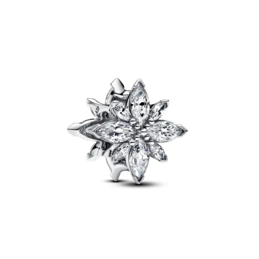 Pandora - Nordstjerne charm i sølv med sten - 793591c01