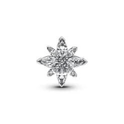 Pandora - Nordstjerne charm i sølv med sten - 793591c01