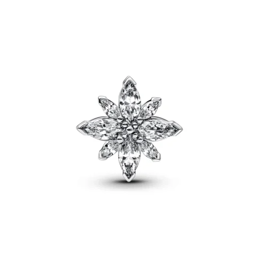 Pandora - Nordstjerne charm i sølv med sten - 793591c01