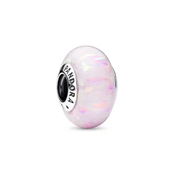Pandora - Pink oplalecent charm - 791691c03