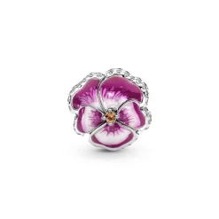 Pandora - Pink Stedmoderblomst charm - 790777c01