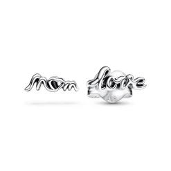 Pandora - "Mom and love" sølv ørestikker - 292669c00