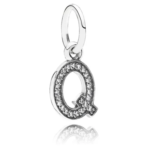Pandora - "Q" charm - 791329cz