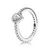 Pandora - Ring i sølv med zirkoner - 196254cz