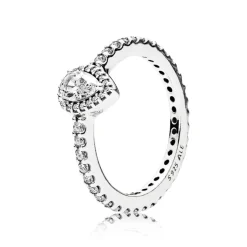 Pandora - Ring i sølv med zirkoner - 196254cz